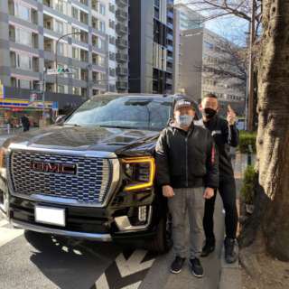 東京都のY社長に新車 GMC ユーコン デナリ 日本１号車をご納車させて頂きました！