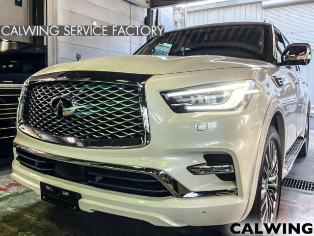 新車でご購入頂いたQX80です! ご納車前にカーナビやETCなど電装品取付を行いました!   弊社では、もはや定番となった純正ディスプレイを移設し、 空いたスペースにカーナビを取り付けます。 今回使用するカーナ […]