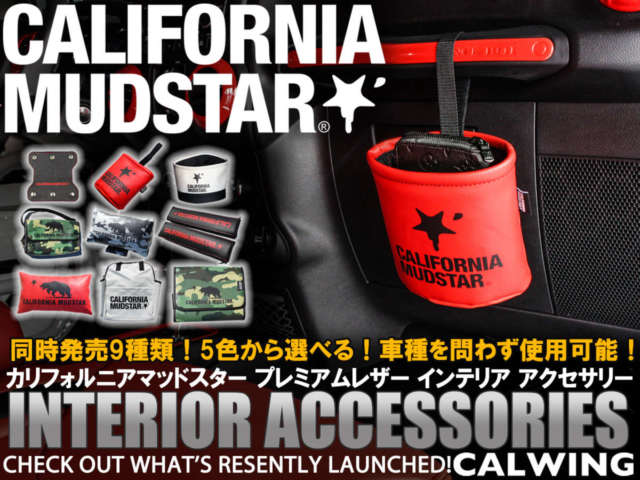 カリフォルニアマッドスター製インテリア アクセサリーが、9種類同時発売!