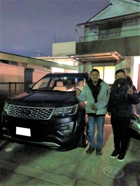 兵庫県のK社長のエクスプローラー タイタニアムをご納車させて頂きました！