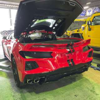 新車 シボレー C8コルベット 日本仕様へ改善！