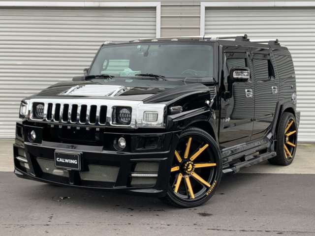 ハマーH2 HUMMER H2 ハマー FORGIATO NEXTNATION フルエアロ XENON ローダウン 各部同色ペイント ワンオフ6本出しマフラー フォージアートホイール ネクストネイション ゼノン