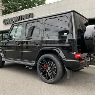 メルセデスベンツ G63 AMG ゲレンデカスタム W463A Gクラス Mercedesbenz G-CLASS ブリクソンフォージドホイール BrixtonForged 各部ブラックアウト