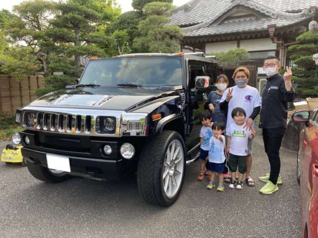 群馬県のO様にハマーH2 をご納車させて頂きました！