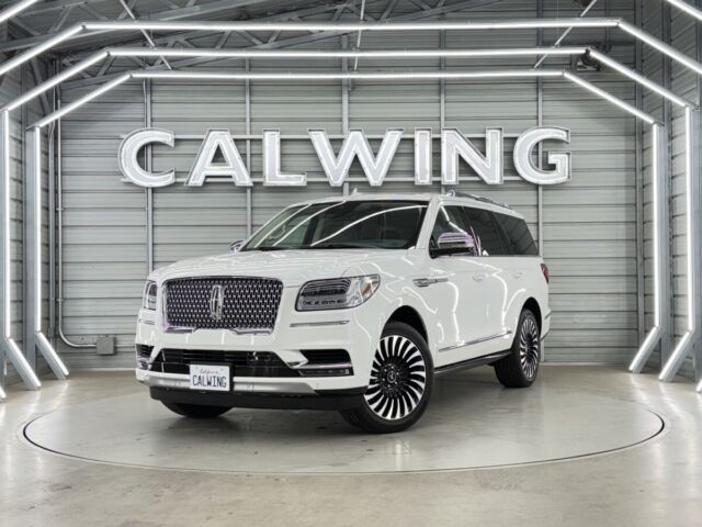 リンカーン ナビゲーター 最上級グレード ブルーベイインテリア  8人乗り 電動サイドステップ