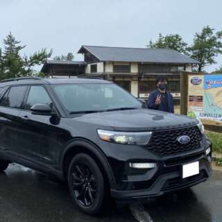 鳥取県のＵ社長に新車 フォード エクスプローラー ＳＴをご納車させて頂きました！