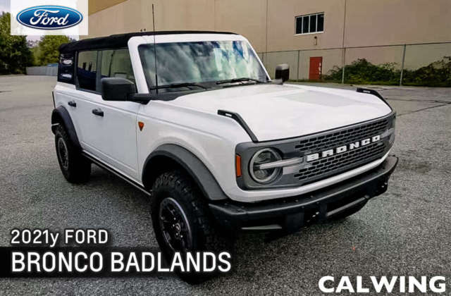 フォード ブロンコ Badlands  新車  2021年モデル 