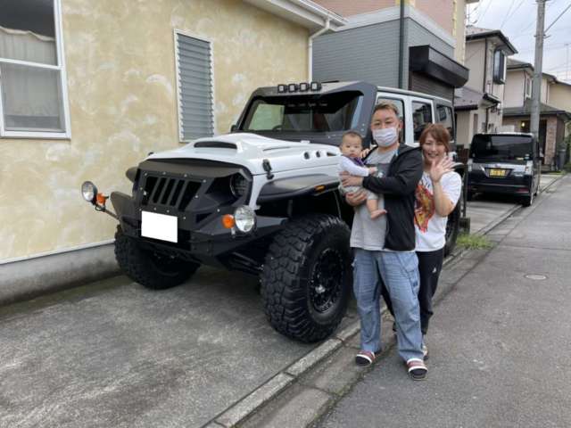 神奈川県のU様にジープ ラングラー LA BAD WRANGLERをご納車させて頂きました！