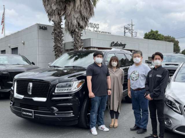 2台目のご購入有難う御座います！神奈川県のI先生に新車 リンカーン ナビゲーター モノクローマティックPKGをご納車させて頂きました！