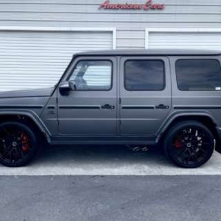 メルセデスベンツ AMG G63 W463 W463A フルラッピング ラッピング ブラックアウト ペイント カスタム ブリクソンフォージドホイール Gクラス G-CLASS ゲレンデ BrixtonForged