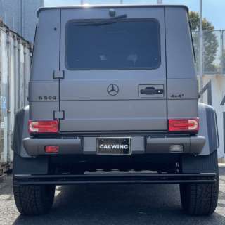 メルセデスベンツ G500 4x4 ゲレンデ マットグレー フル ラッピング  ブラックアウト  電動サイドステップ  カスタム CUSTOM