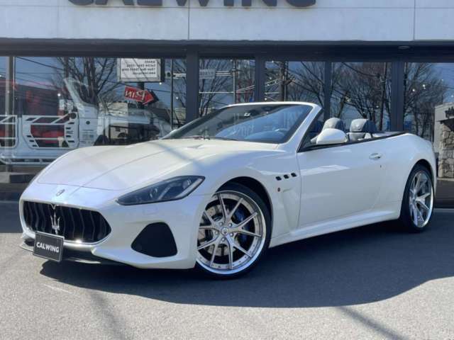 マセラティ グランカブリオ MC Maserati GranCabrio カスタム ホイール CUSTOM WHEEL HYPERFORGED ハイパーフォージド 可変マフラー Exhaust