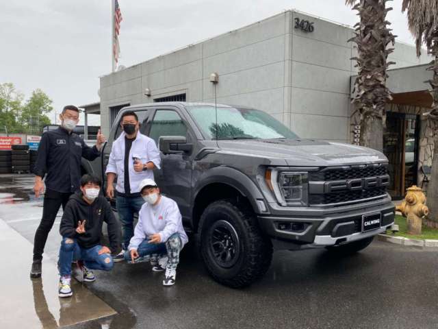 茨城県のK様に新車 フォード F-150 ラプター をご納車させて頂きました！