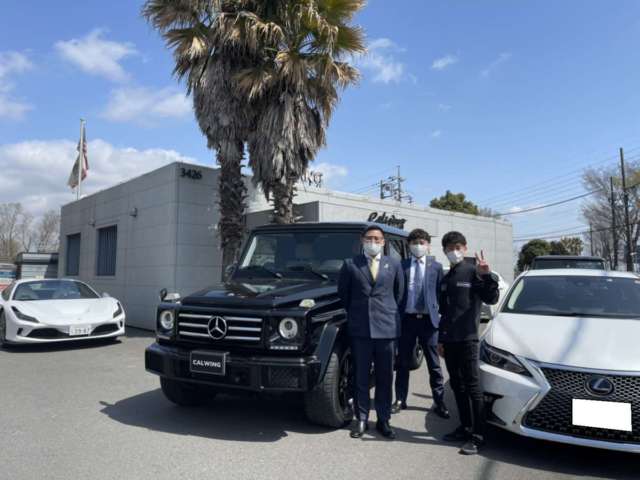 埼玉県のY社長にメルセデスベンツ G550をご納車させて頂きました！
