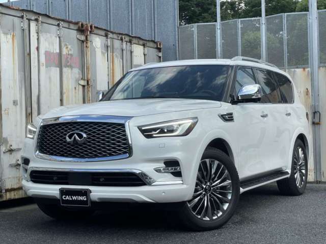 インフィニティ QX80 プロアクティブ　AWD　アルパインBIG-X11インチ　1オーナー