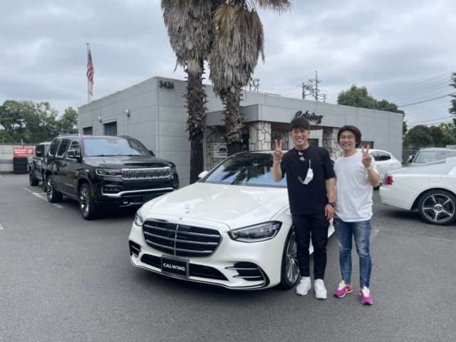 埼玉西武ライオンズ 松井稼頭央ヘッドコーチに新車 メルセデスベンツS580Lをご納車させて頂きました！