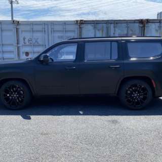 グランドワゴニア シリーズⅢ フルラッピング ＧRAND WAGONEER カスタム CUSTOM 各部ブラックアウト BLACK OUT ラッピング ホイールペイント