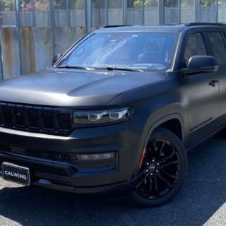 グランドワゴニア シリーズⅢ フルラッピング ＧRAND WAGONEER カスタム CUSTOM 各部ブラックアウト BLACK OUT ラッピング ホイールペイント