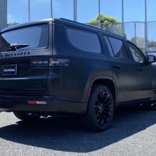 グランドワゴニア シリーズⅢ フルラッピング ＧRAND WAGONEER カスタム CUSTOM 各部ブラックアウト BLACK OUT ラッピング ホイールペイント
