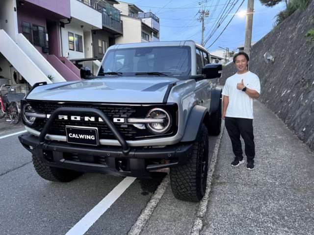 京都府のH社長にフォード ブロンコ ファーストエディションをご納車させて頂きました！