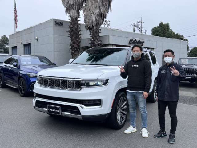 2台目のご購入有難う御座います! 千葉県のＴ社長に新車 グランドワゴニアをご納車させて頂きました！