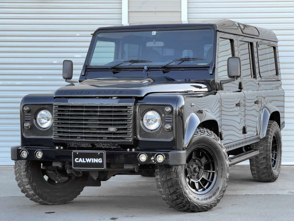 2013y ランドローバー ディフェンダー 110SE クリーブランド SAS BLACK