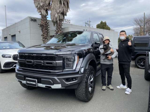 神奈川県のY社長に新車 フォード F-150 ラプター 37パフォーマンスPKGをご納車させて頂きました！