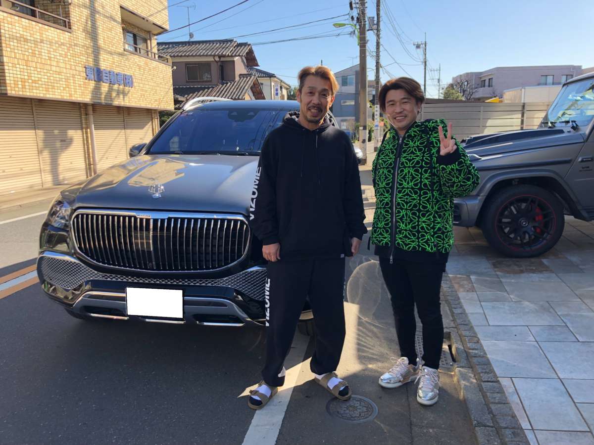 11台目のご購入有難うございます！東京都のＯ社長に新車メルセデスマイバッハGLS600をご納車させて頂きました！