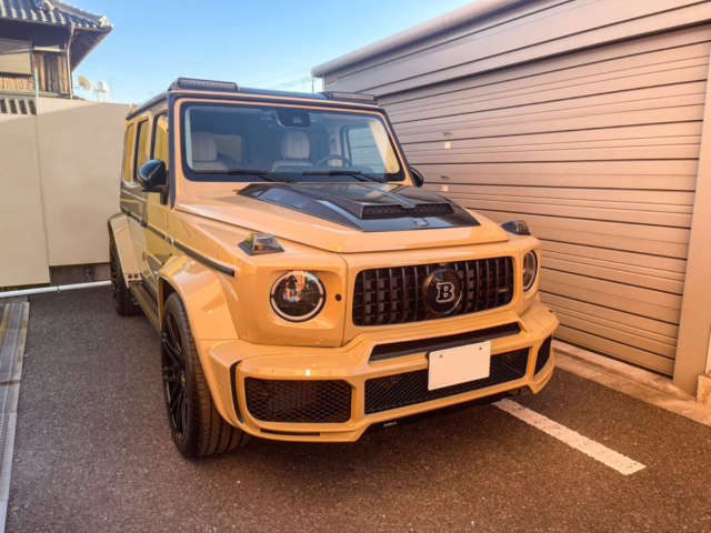 2台目のご購入有難う御座います！大阪府のT社長にメルセデスベンツ AMG G63  BRABUSワイドスターver  スペシャルオーダー車 をご納車させて頂きました！