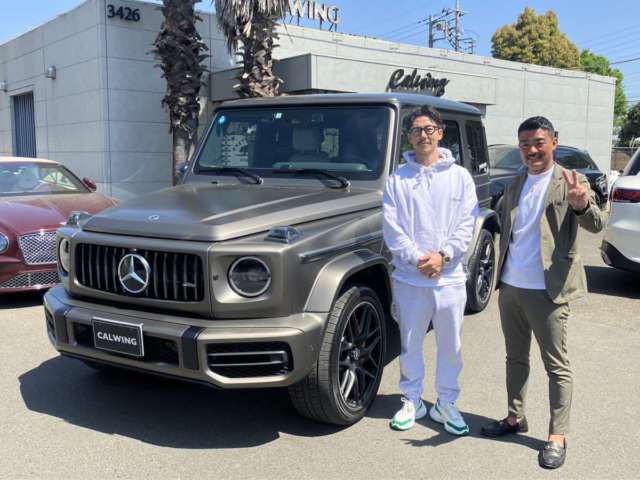 神奈川県のN社長にメルセデスベンツAMG G63をご納車させて頂きました！