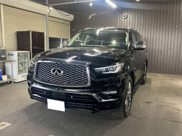 福島県のT様に インフィニティQX80 プロアクティブをご納車させていただきました!