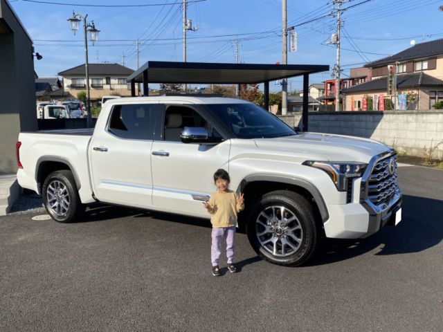 群馬県のA社長に新車 USトヨタ タンドラ 1794エディションをご納車させていただきました！