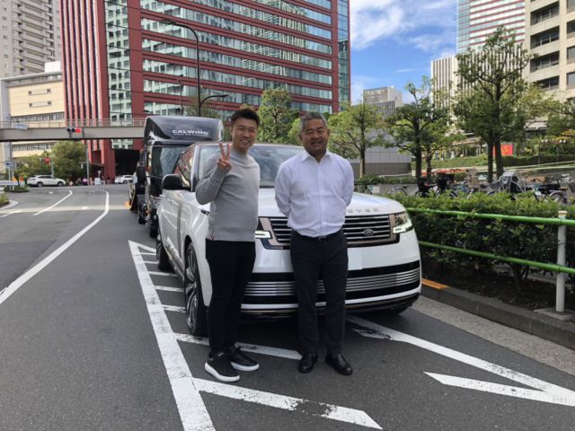 東京都のK社長に 新車 レンジローバーSV LWB をご納車させていただきました！