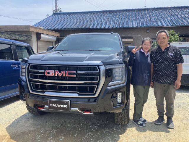 三重県のY社長に GMCユーコン AT4 ロングボディXLをご納車させていただきました！