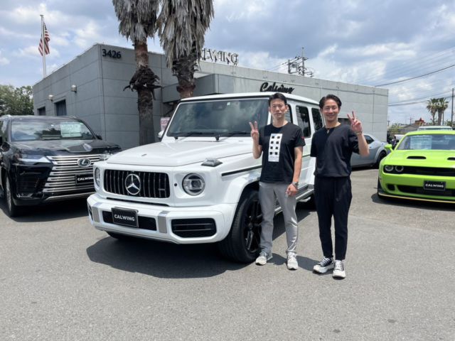 東京都のH様に メルセデスベンツ AMG G63をご納車させていただきました！