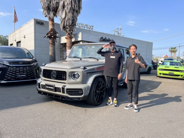 5台目のご購入有り難うございます！ 地元所沢市のI社長に メルセデスベンツ AMG G63 をご納車させて頂きました！