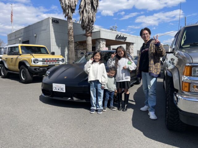 4台目のご購入有難う御座います！東京都のM社長に、ポルシェ タイカン ターボSをご納車させていただきました!