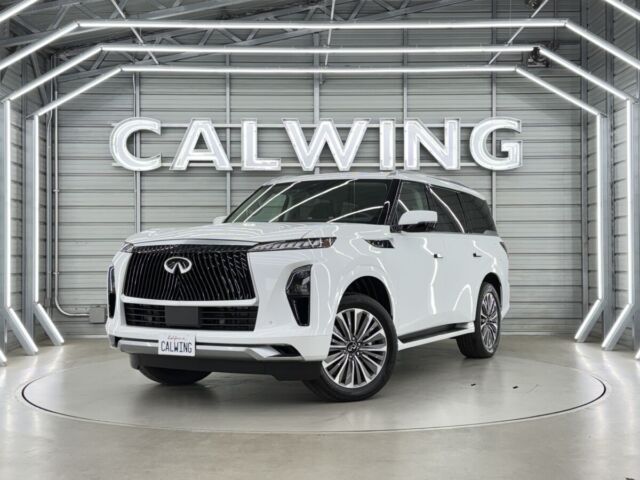 インフィニティ QX80 センソリー　セカンドベンチシート　8人乗り　新型　フルモデル　