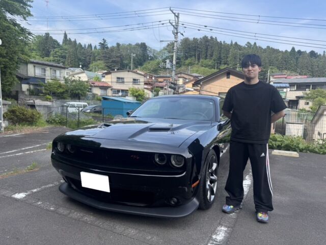青森県のS様に ダッジ チャレンジャー R/Tスキャットパック392をご納車させていただきました！
