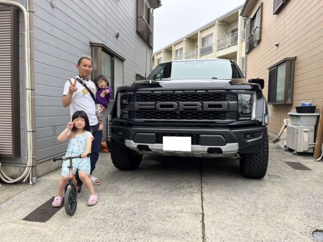 神奈川県のK社長に フォード F-150ラプターをご納車させていただきました！
