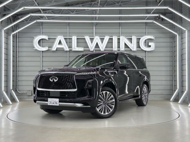 インフィニティ QX80 センソリー　セカンドベンチシート　8人乗り　新型　フルモデル　