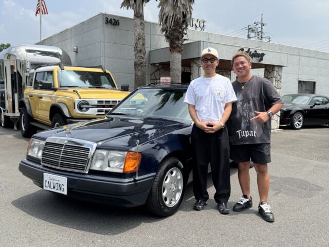 4台目のご購入有り難うございます！埼玉県のY社長に W124 メルセデスベンツ 300TEをご納車させて頂きました！