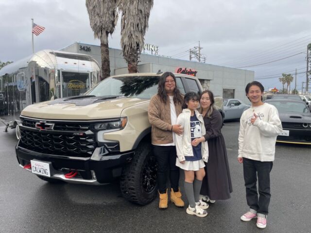 東京都のT様に、シボレー シルバラード ZR2をご納車させていただきました!