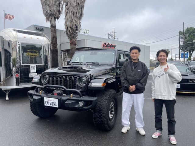 神奈川県のA社長に、新車 ジープ ラングラー ルビコン392 ファイナルエディションをご納車させていただきました！