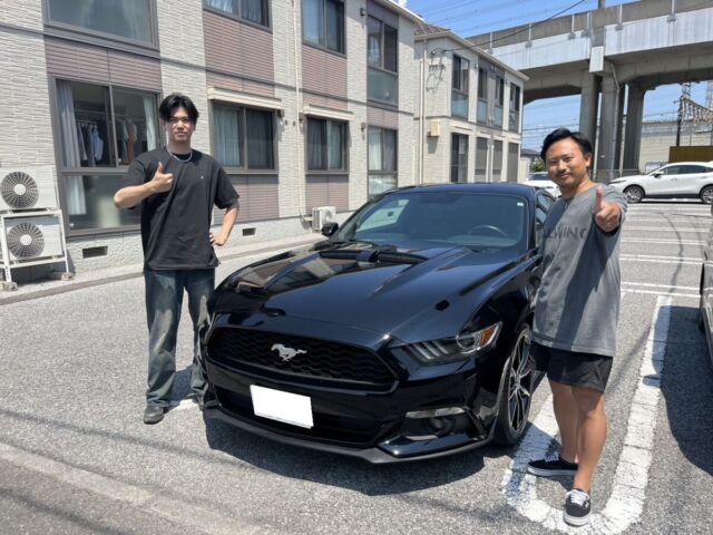 栃木県のI様に　フォード マスタング エコブーストをご納車させていただきました。