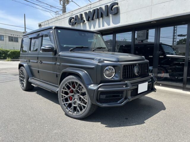 メルセデスベンツ G63 ローダウン 24インチホイール カスタム