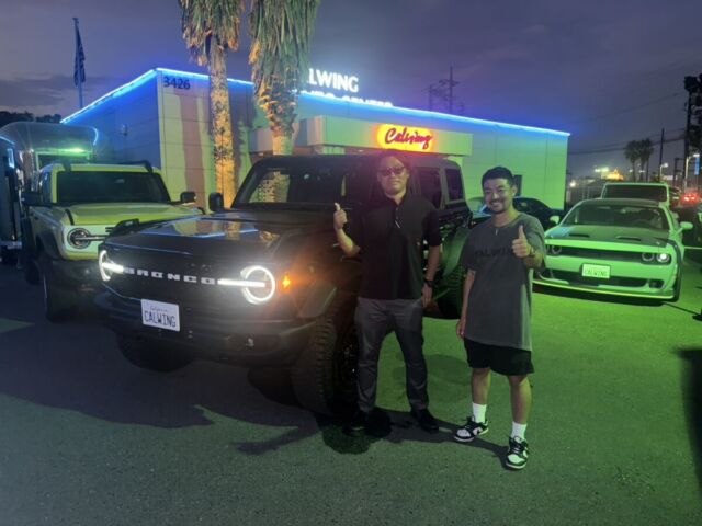 東京都のY社長に フォード ブロンコ ワイルドトラック をご納車させていただきました！