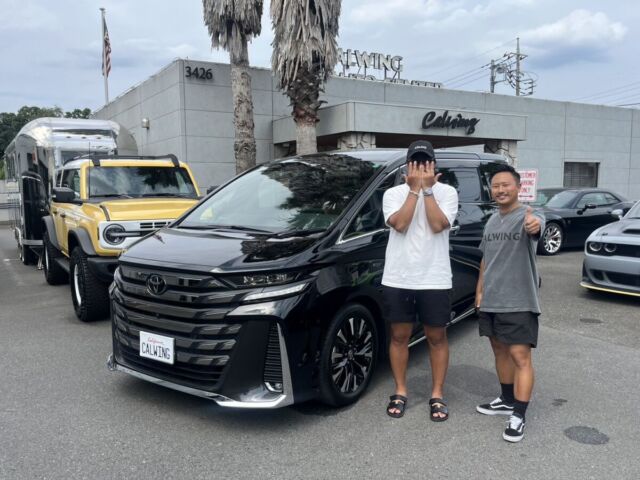 東京都のY社長に トヨタ ヴェルファイア エグゼクティブラウンジ をご納車させていただきました！