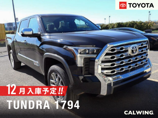 USトヨタ タンドラ - 1794エディション　電動リアゲート  14インチモニター