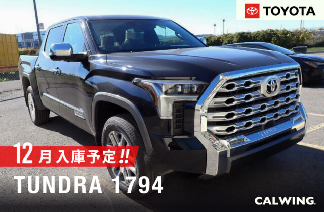 USトヨタ タンドラ - 1794エディション　電動リアゲート  14インチモニター